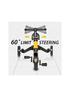 DMG TECH 3 in 1 Kids Tricycles, Toddler Bike for 1-4 Year olds,Baby Balance Bike Kids Trike with Adjustable Seat & Handlebar and Removable Pedal,Kids Trike 3 Wheel Bike for Boys Girls (yellow)  - Image 4