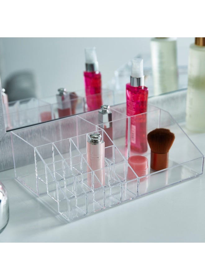 Home Box حامل مستحضرات التجميل الكريستالي - Image 1
