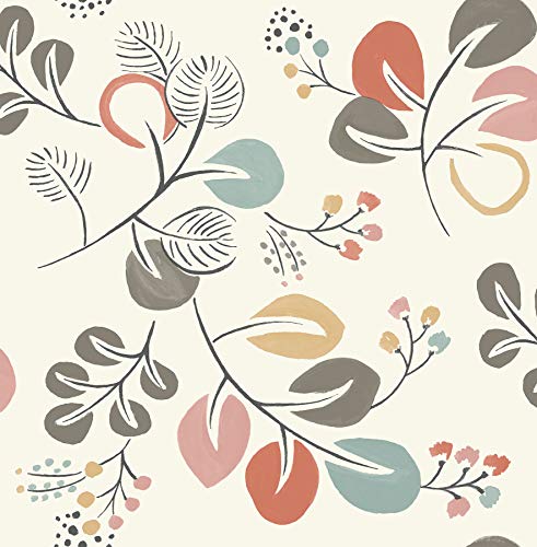 NuWallpaper NUS3259 Astrilde Peel & Stick Wallpaper, Multicolor - Image 1