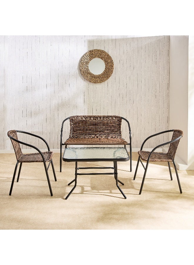 Home Box Outdoor Rattan Seating Set for Patio - Image 2