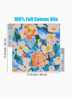 WooFree DIY Handcraft Diamond Painting Set Flowers  - Image 3