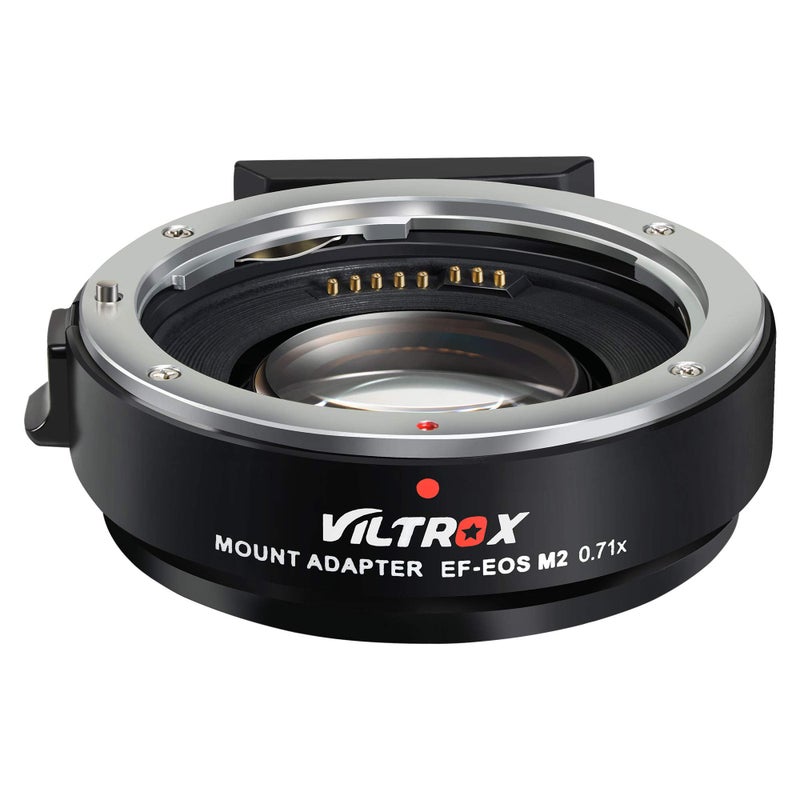 VILTROX EF-EOS M2 Speed Booster 0.71x Canon EF Lens to EF-M Mount Speedbooster for Canon m50 ii m6 ii m200 m50 m6 m5 - Image 1