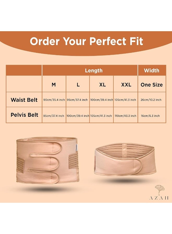 3 in 1 Bengkung Moden Postpartum Abdomen Belt Shapewear Corset – XX-Large - Image 3