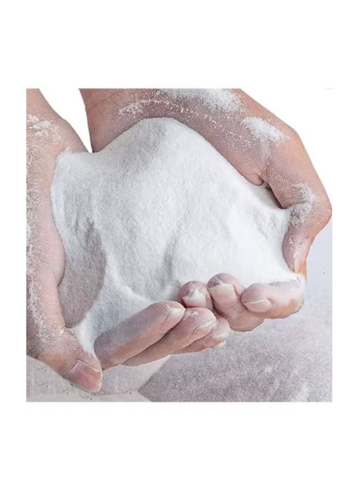 vsell24 10 كجم رمل سكر أبيض نقي (80–120 ميكرون) – رمل طبيعي ناعم للغاية لتنسيق الأحواض، قاعدة الأحواض، تنقية المياه، terrariums ومشاريع الحرف اليدوية - Image 1