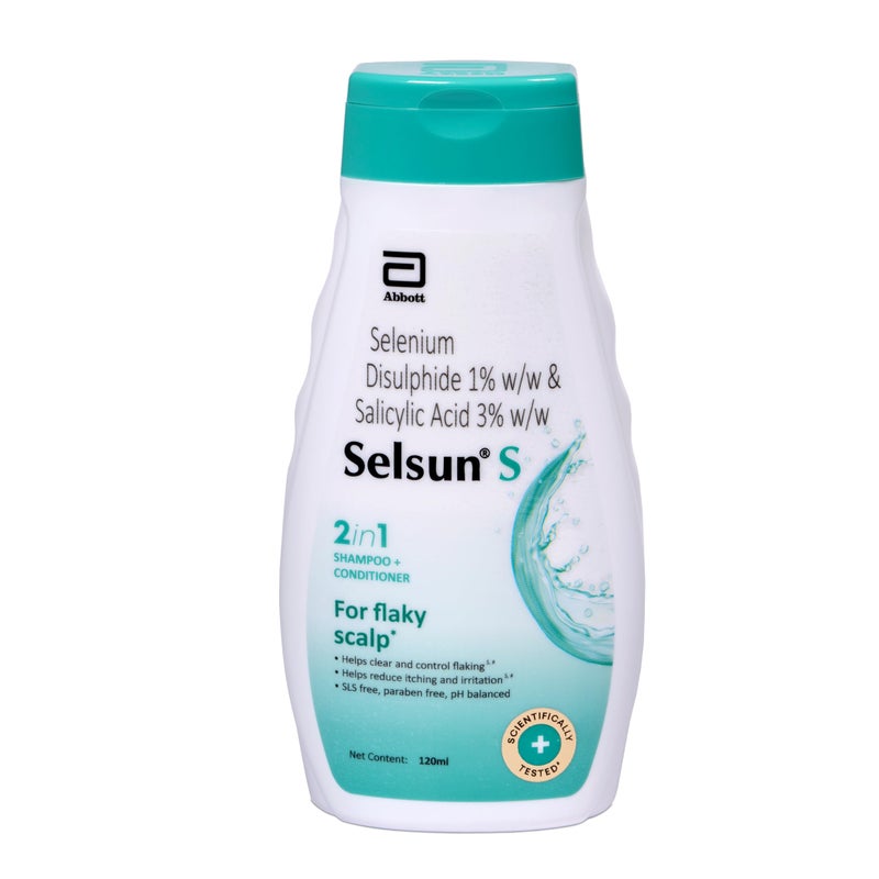 Selsun-S 2-in-1 Anti-Dandruff Shampoo + Conditioner 120ml - Image 5
