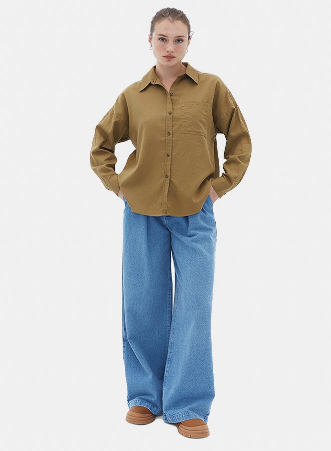 OXXO Ladies Woven SHIRT - Image 2