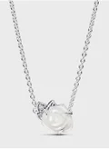 PANDORA White Rose In Bloom Collier Necklace