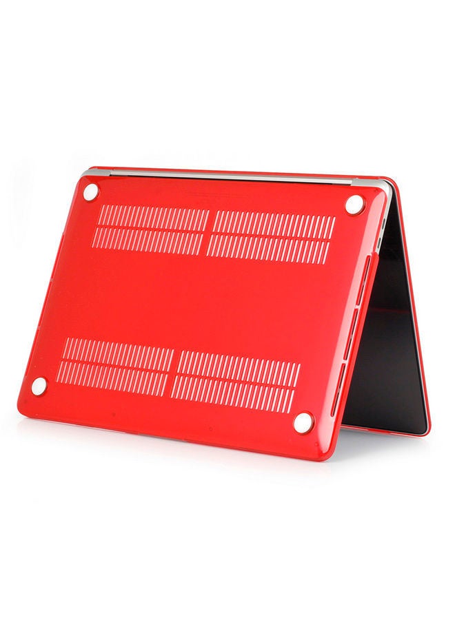 NIBEMINENT Protective Case Cover For Macbook Pro 15-Inch Red - Image 4