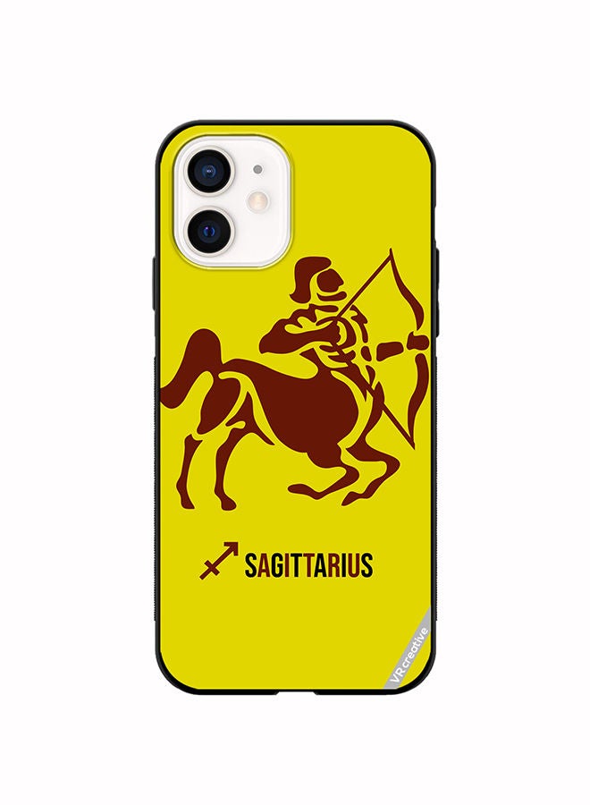 VR CREATIVE Protective Case Cover For Apple iPhone 11 Sagittarius Silhouette Zodiac Signs Design Multicolour - Image 1