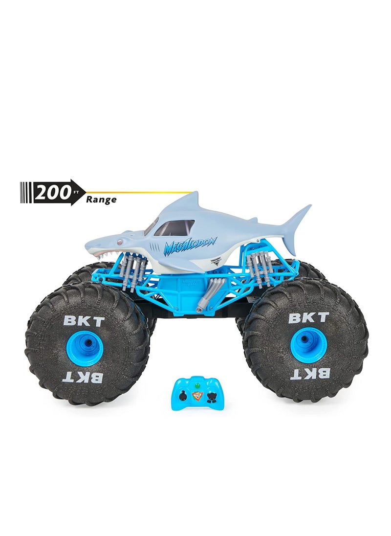 Monster Jam - Official Mega Megalodon All-Terrain Remote Control Monster Truck 1:6 Scale - Image 1