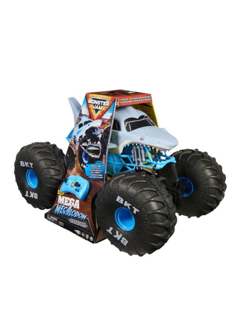 Monster Jam - Official Mega Megalodon All-Terrain Remote Control Monster Truck 1:6 Scale - Image 1