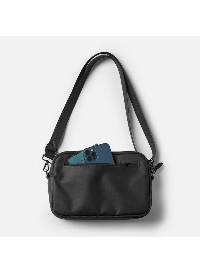 Hitch Flux — Urban Crossbody Bag - Black - Image 3
