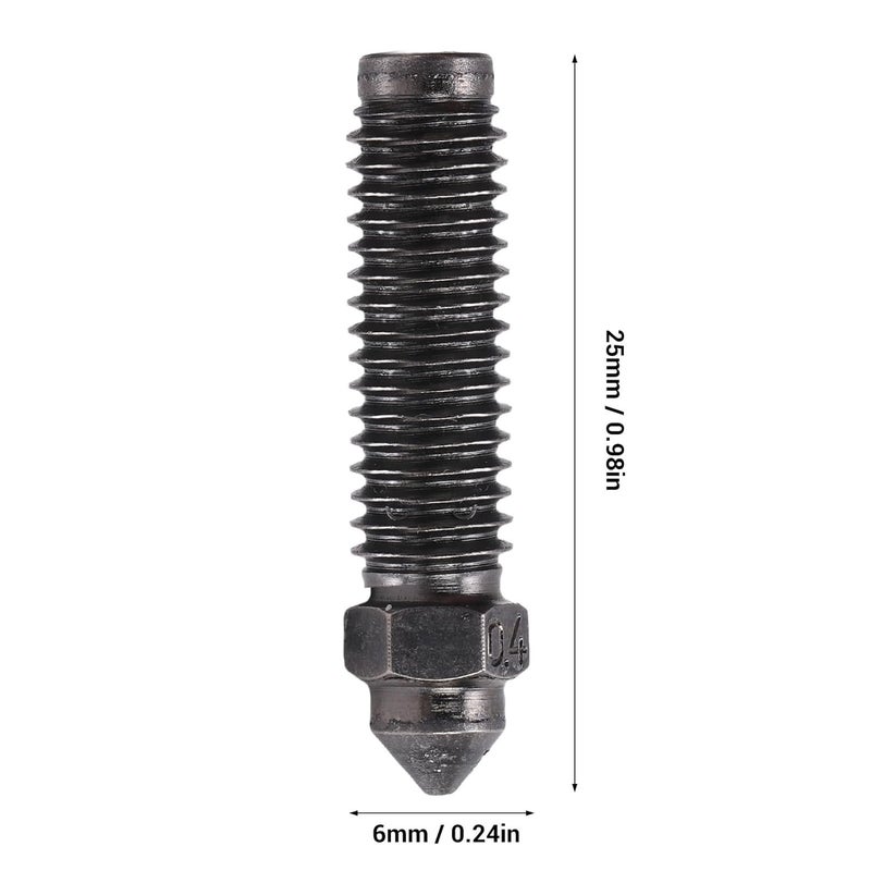 Multiple options WALFRONT 3 Pcs 0.4mm Hardened Steel Nozzle Set for 3D Printer Hotend Nozzles Replacement for Various Filaments Low wear optimized design Processed natural substance Indoor outdoor all-purpose fit Indoor outdoor use All usage compatible Individual & group usable Wear resistant Durability boosted processed material Experience optimized build Closed & open space compatible Long use oriented quality Storage transit efficiency build Bulk storage easy optimized build Ready varied options Multiple design variants Repeated assemble detach compatible All-round applied quality Fast & slow shipment compatible Care processed raw material Transit damage prevent build Connectable modular Efficiency boosted construction Simple multi-feature practical build All budget friendly options - Image 3