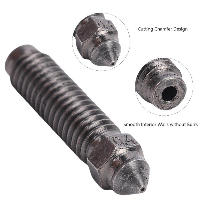 Multiple options WALFRONT 3 Pcs 0.4mm Hardened Steel Nozzle Set for 3D Printer Hotend Nozzles Replacement for Various Filaments Low wear optimized design Processed natural substance Indoor outdoor all-purpose fit Indoor outdoor use All usage compatible Individual & group usable Wear resistant Durability boosted processed material Experience optimized build Closed & open space compatible Long use oriented quality Storage transit efficiency build Bulk storage easy optimized build Ready varied options Multiple design variants Repeated assemble detach compatible All-round applied quality Fast & slow shipment compatible Care processed raw material Transit damage prevent build Connectable modular Efficiency boosted construction Simple multi-feature practical build All budget friendly options - Image 4