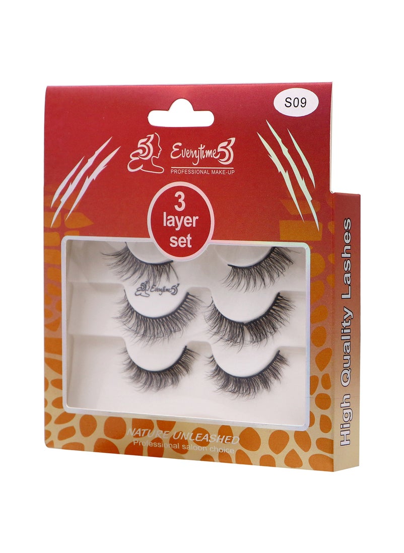 Everytime53 Women's 3 Layer Set Eye Lashes - S09 - pzsku/ZF1776470E42F54617BDBZ/45/_/1728384002/f7f248c6-6476-444e-96a1-c84ddbcde133