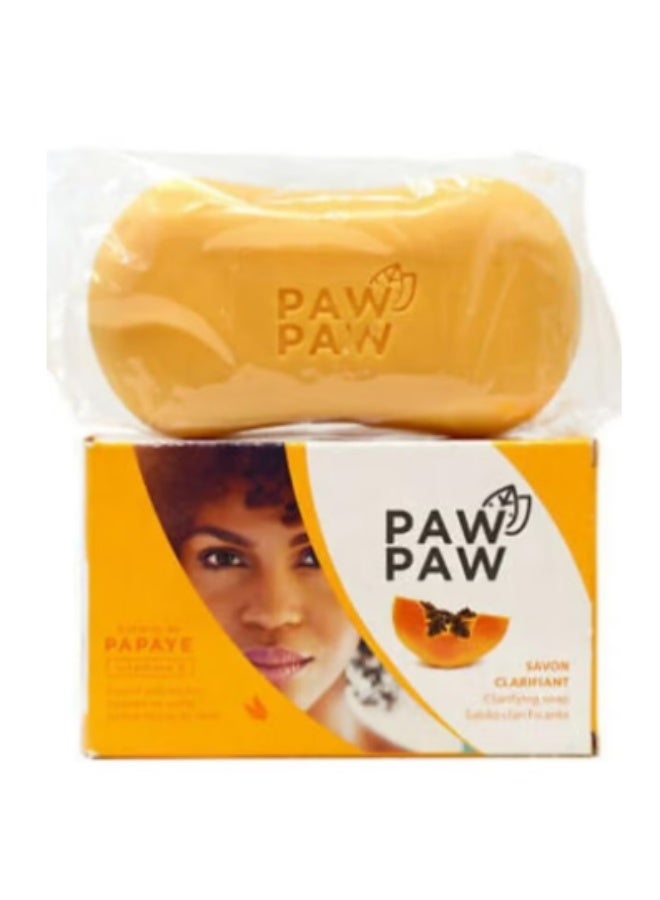 باو باو 3 قطع من صابون التنظيف بفيتامين E ومستخلصات البابايا 3 × 180 جرام - Image 2