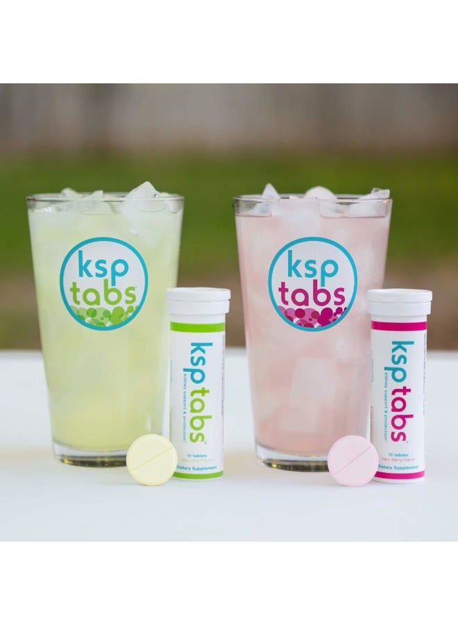 KSPtabs Trial Pack All Natural Hydration Health Supplemen - Berry, Lime, Citrus -3 Pack … - Image 4