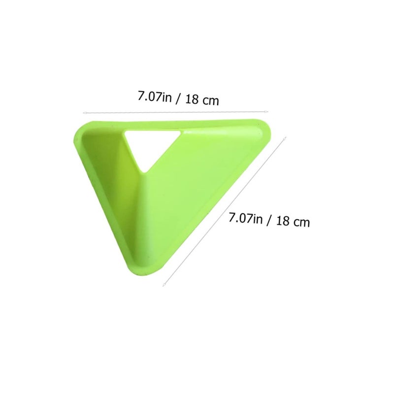 20pcs Bright Color Agility Marker Cones Soccer Football Training Obstacle Triangle Plates Coordination Drills - Image 3