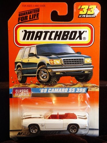 Matchbox Classic Decades Series 164 Scale 69 Camaro SS 396 33 of 75 - Image 5