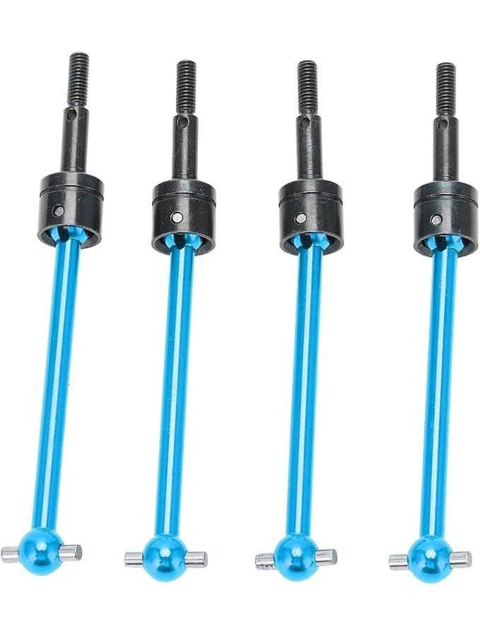 Blue Universal CVD Drive Shaft Set 4Pcs Upgrade Parts For 1 10 RC Car Tamiya TT02B - Image 1