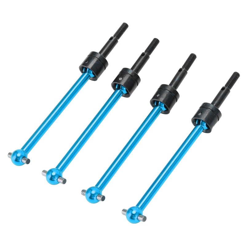 Blue Universal CVD Drive Shaft Set 4Pcs Upgrade Parts For 1 10 RC Car Tamiya TT02B - Image 4