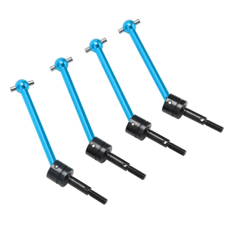 Blue Universal CVD Drive Shaft Set 4Pcs Upgrade Parts For 1 10 RC Car Tamiya TT02B - Image 2