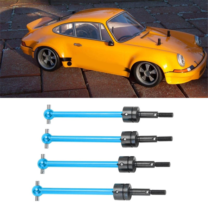 Blue Universal CVD Drive Shaft Set 4Pcs Upgrade Parts For 1 10 RC Car Tamiya TT02B - Image 3