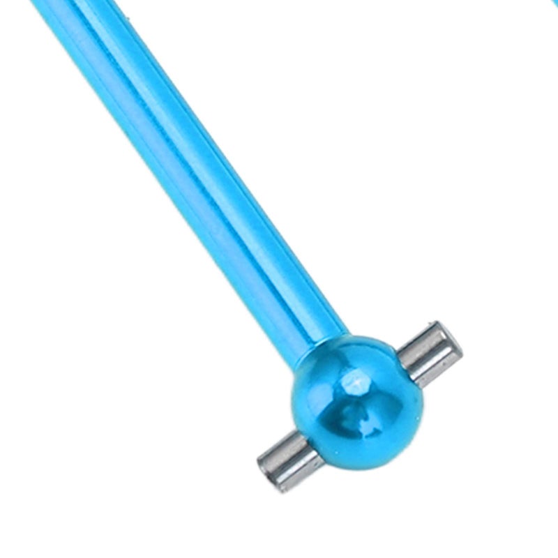 Blue Universal CVD Drive Shaft Set 4Pcs Upgrade Parts For 1 10 RC Car Tamiya TT02B - Image 5