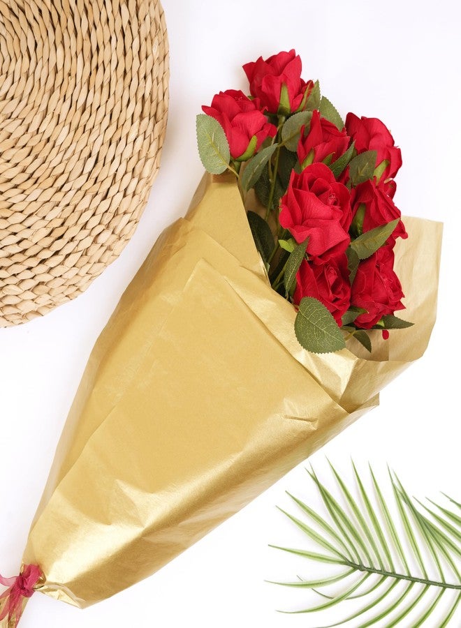 SANZIX 120 Sheets Metallic Gold Tissue Paper for Gift Bags 14" x 20" - Gift Wrapping Tissue for Mothers Day Gifts, Party & Wedding Decorations - Wrapping Paper for Mothers Day Crafts & Décor - Image 4
