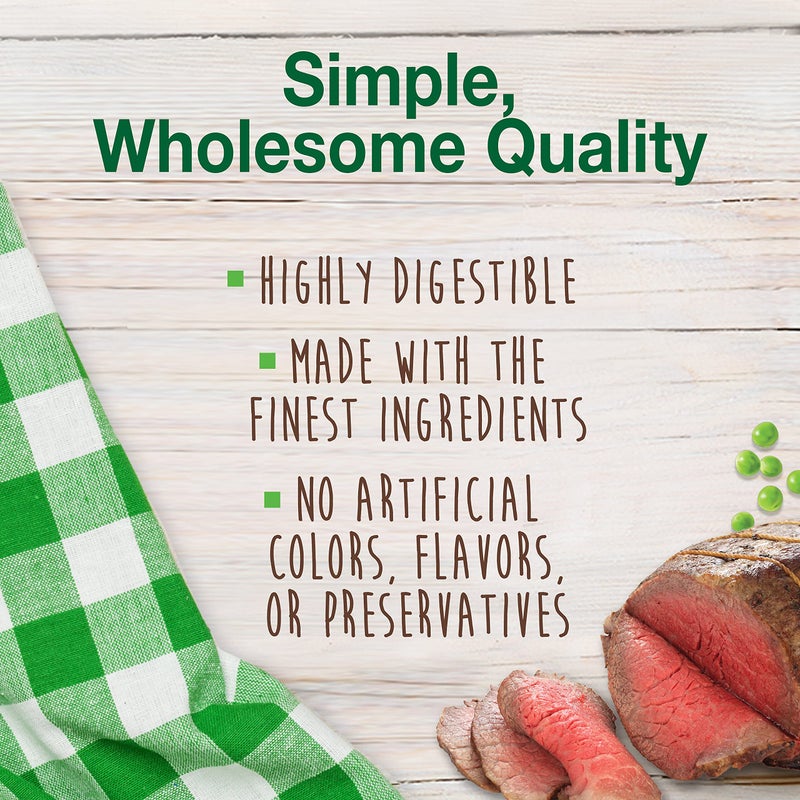 Nylabone Healthy Edibles Natural Dog Chews Long Lasting Chew Treats for Dogs, Roast Beef Flavor, X-Small/Petite (8 Count) - Image 3