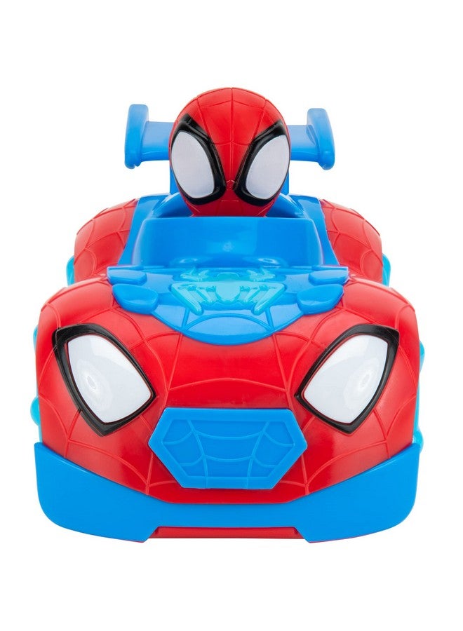 Marvel Spidey and HIS Amazing Friends Flash ‘N’ Dash Web Crawler - Motorized Web Crawler Vehicle with Lights and Sounds - Toys Featuring Your Friendly Neighborhood Spideys - Image 4