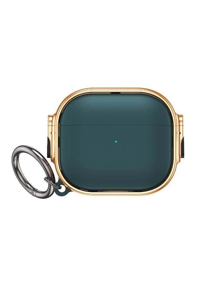 case for AirPods Pro 2nd Generation Cover Secure Lock Clip AirPod Pro 2 case Full Protective Cover for AirPod Pro 2 & AirPod Pro,for Airpods 3,Green  - Image 3