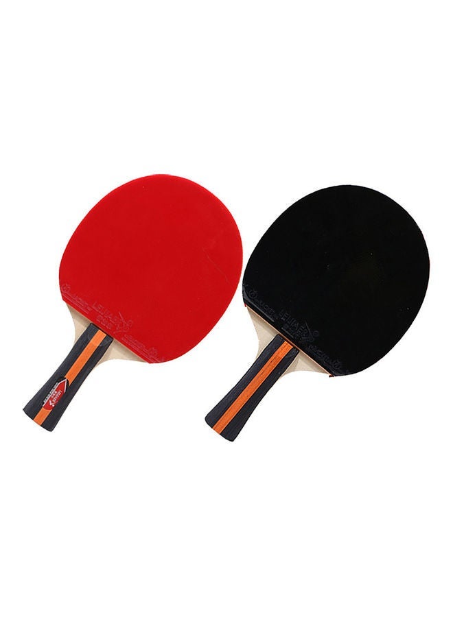 Leijiaer 5-Piece Table Tennis Racket And Ball Kit Horizontal racket long handle - Image 4
