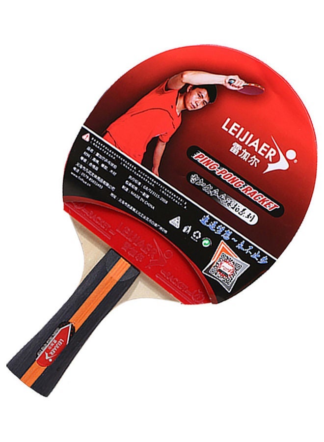 Leijiaer 5-Piece Table Tennis Racket And Ball Kit Horizontal racket long handle - Image 5