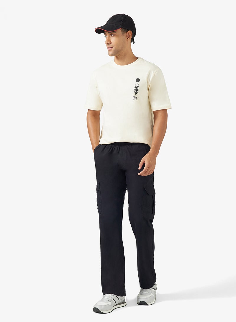 Seventy Five Graphic Print Regular Fit T-Shirt - Image 4