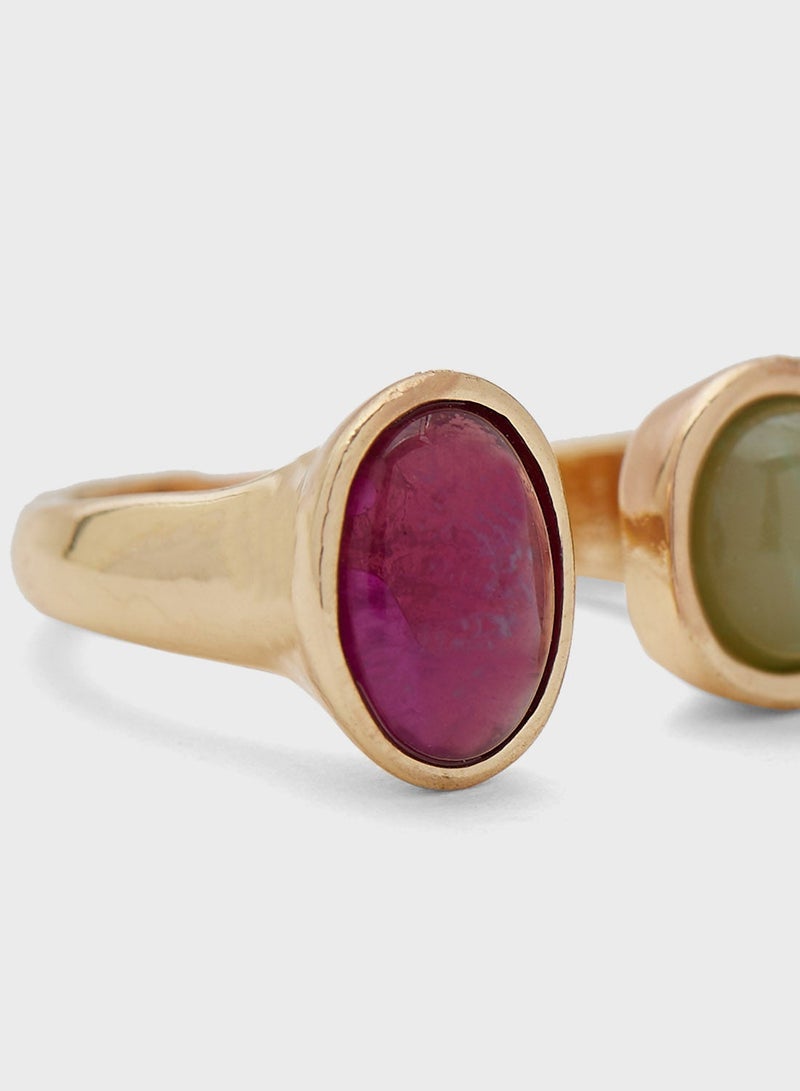 ELLA Stone Detail Ring - Image 5