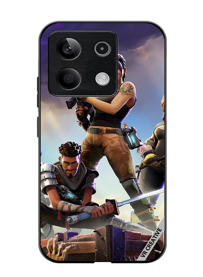 VR CREATIVE Protective Case Cover For Xiaomi Poco X6 Fortnite Design Multicolour - Image 1