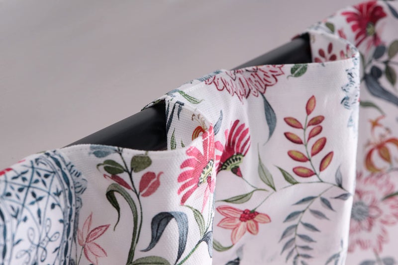 ميزون دي هيرمين Maison D 'Hermine Curtain 100 ٪ Cotton 50 "" X124 "Strtains 2 لوحة سهلة معلقة مع جيب وحلقة في المطبخ غرف نوم ومكاتب Nellore - ربيع/صيف - Image 4