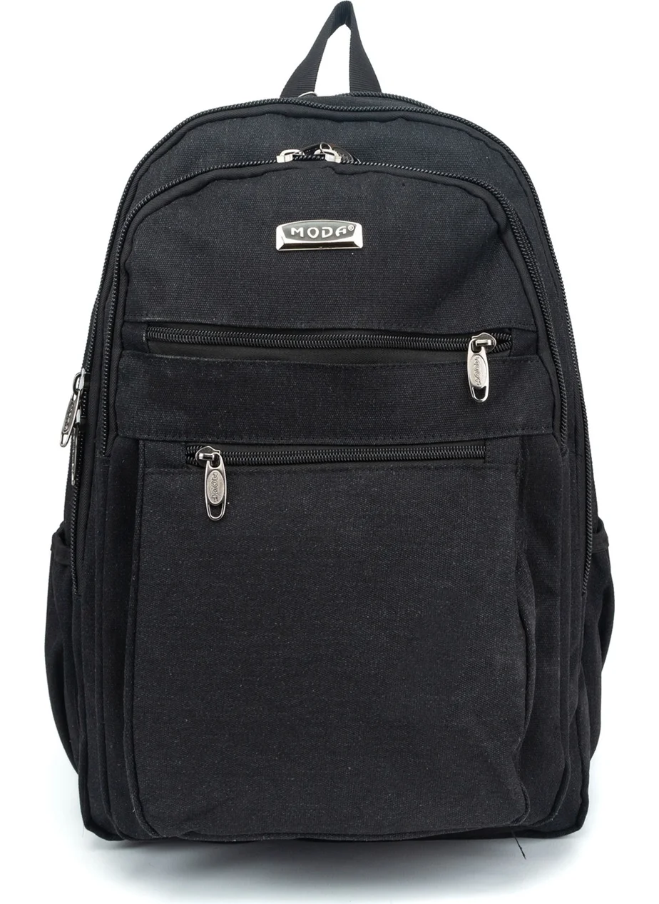 Necati Çanta Necati Bag 17 Inch Laptop Compartment Multi Compartment Canvas Daily & Mountaineering Backpack