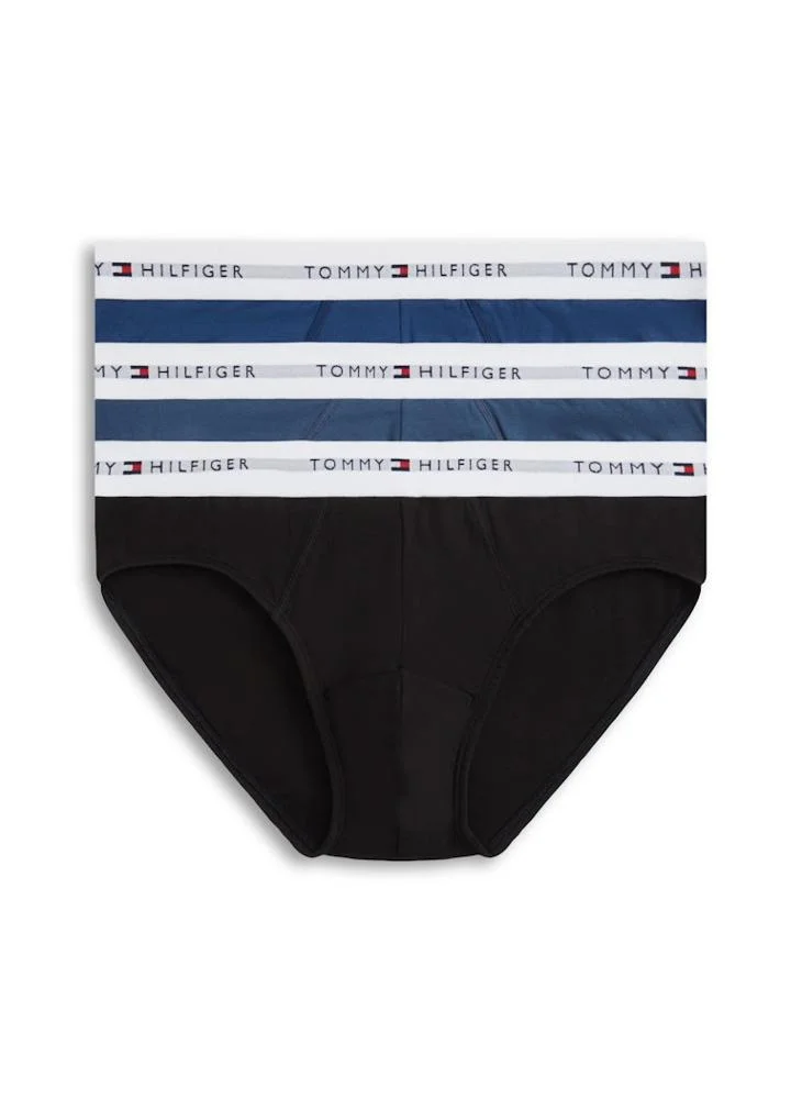 TOMMY HILFIGER 3-Pack Signature Logo Waistband Briefs