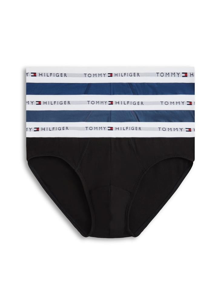 TOMMY HILFIGER 3-Pack Signature Logo Waistband Briefs - Image 1