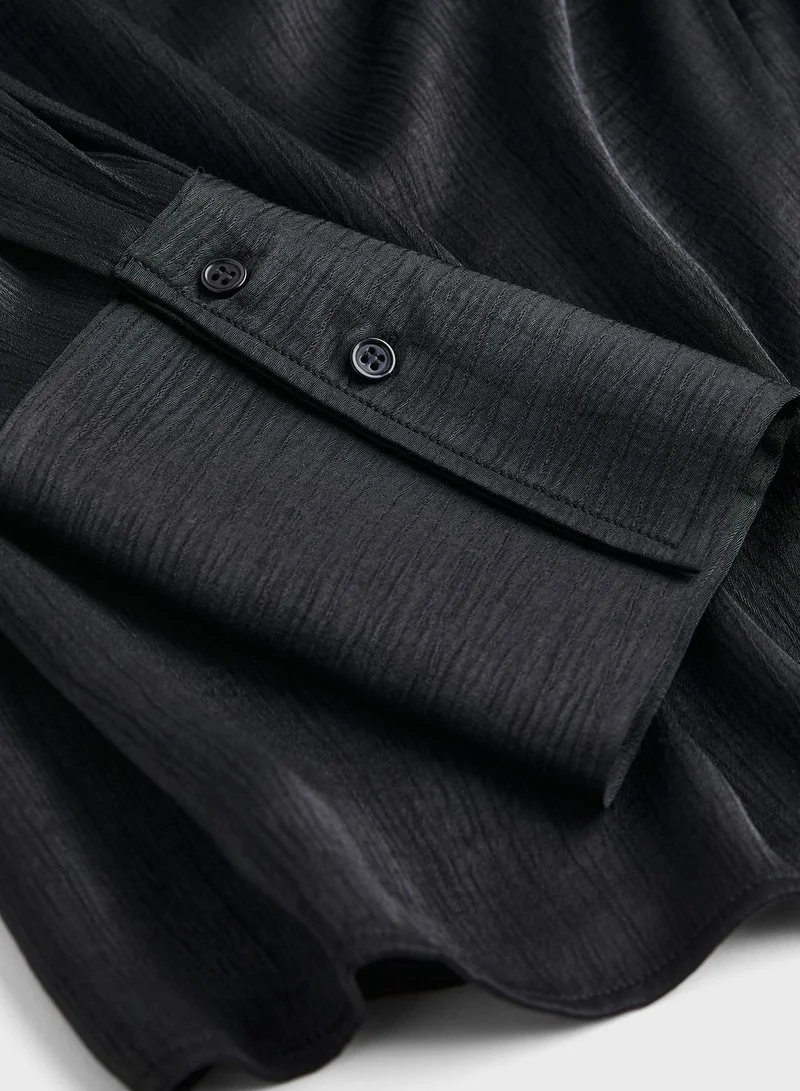 H&M Black Mini Dress