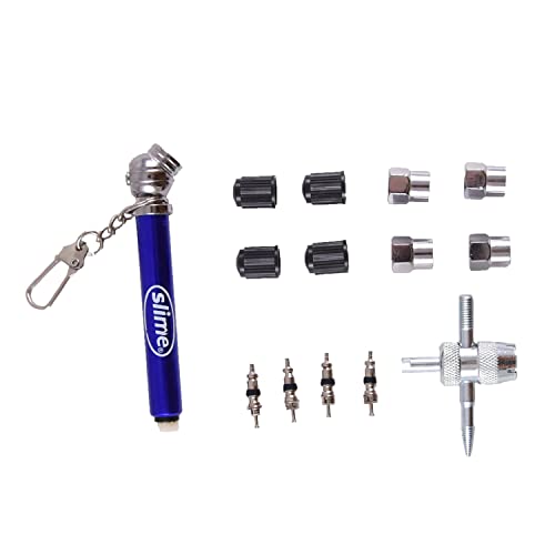 Slime 2410 Mini Tire Maintenance Kit, Tire Care Essentials, Compact, 14-Piece Set, 3.5" L x 2.5" W x 0.875" D - Image 3