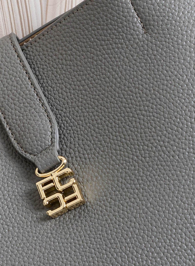 French Connection Women Grey Emili Large Tote Bag - Image 3