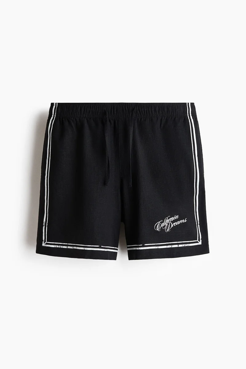 H&M Loose Fit Printed shorts