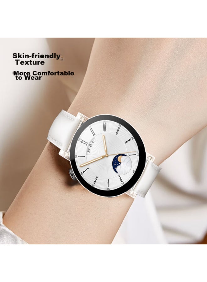 Canghua المتوافق مع Huawei Watch Gt4 غلاف واقي، مناسب لـ Huawei Watch Gt4 حامي شاشة زجاج مقوى، تغطية شاملة كاملة، مقاوم للصدمات، مقاوم للخدوش، شفاف - Image 5