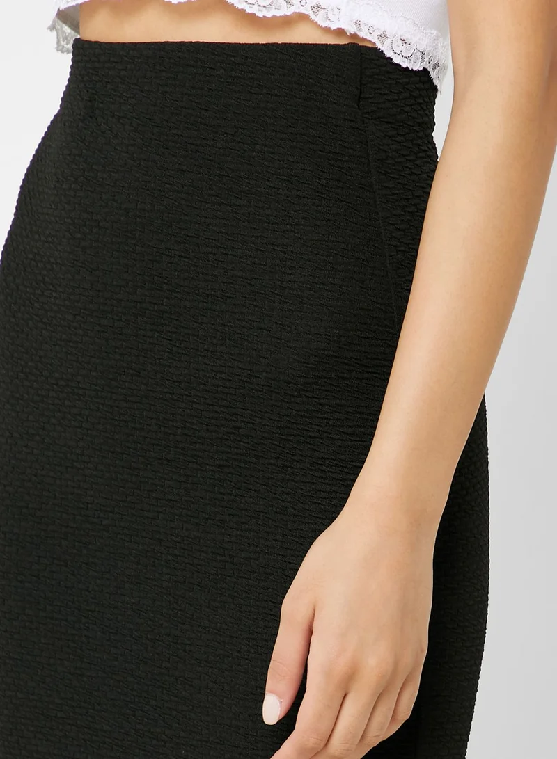NEW LOOK Textured Pencil Skirt