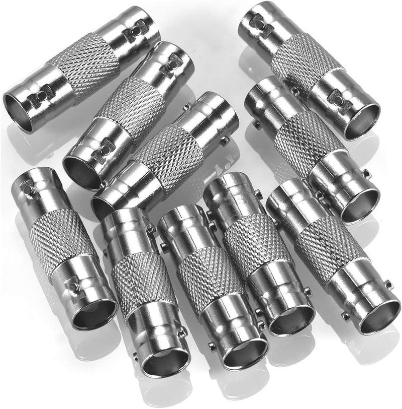 Warmstor 30 Pack BNC Female to BNC Female CCTV Security Camera Adapter Coupler Straight Extender Connector - Image 1