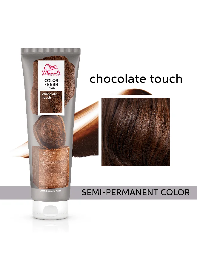 Wella Professionals Color Fresh Mask Shade Chocolat Hair Color 150Ml