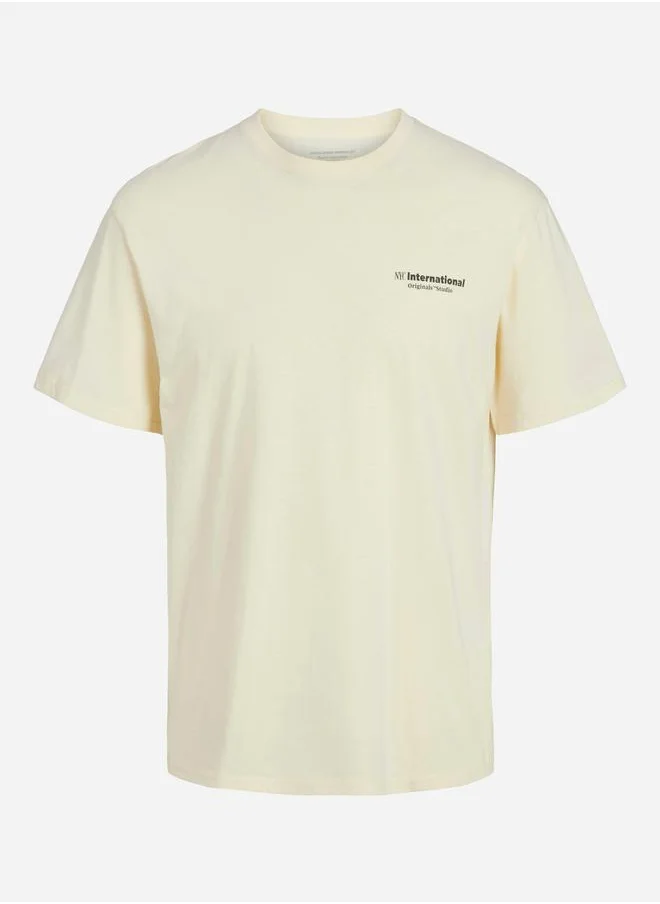 JACK & JONES NYC Graphic Print Crew Neck T-Shirt